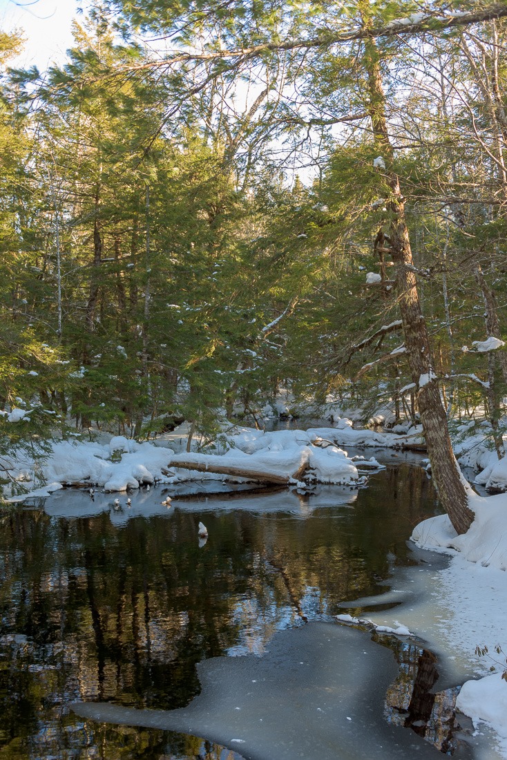 Tucked away Tucked away