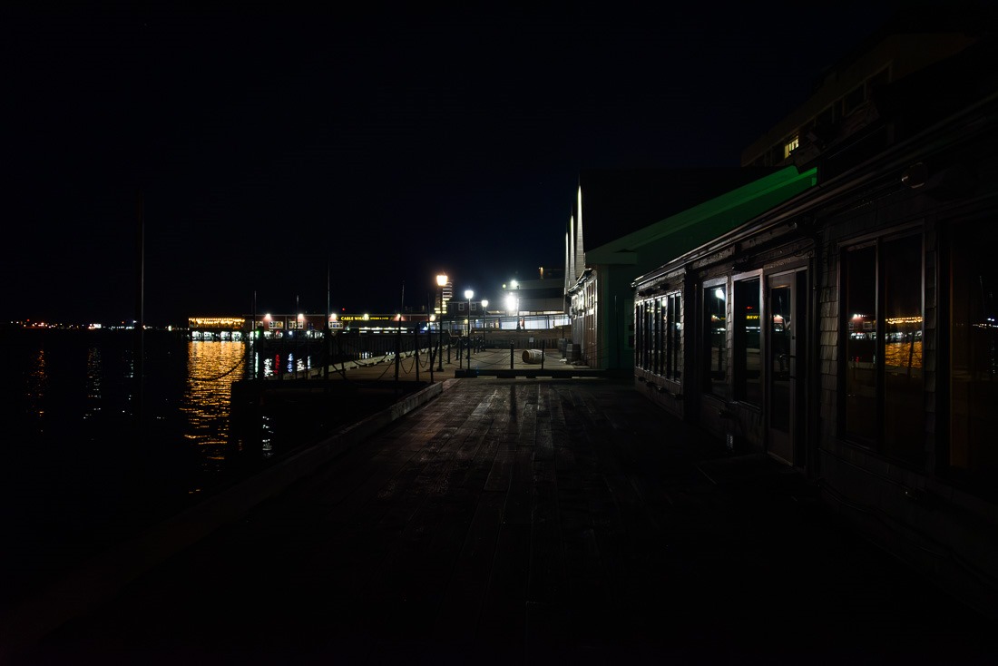 The end of the board The end of the board