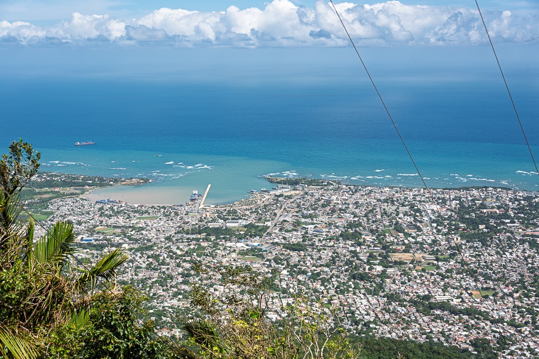 Puerto Plata from Mount Isabel de Torres Puerto Plata from Mount Isabel de Torres
