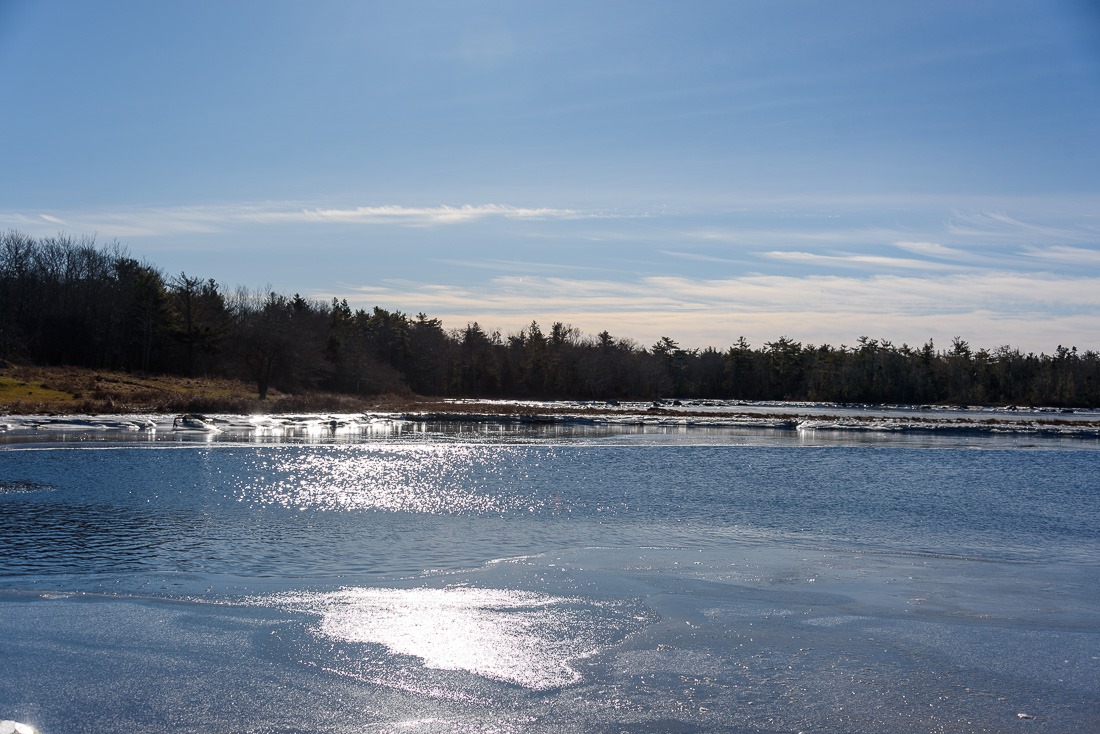 Shimmering ice Shimmering ice