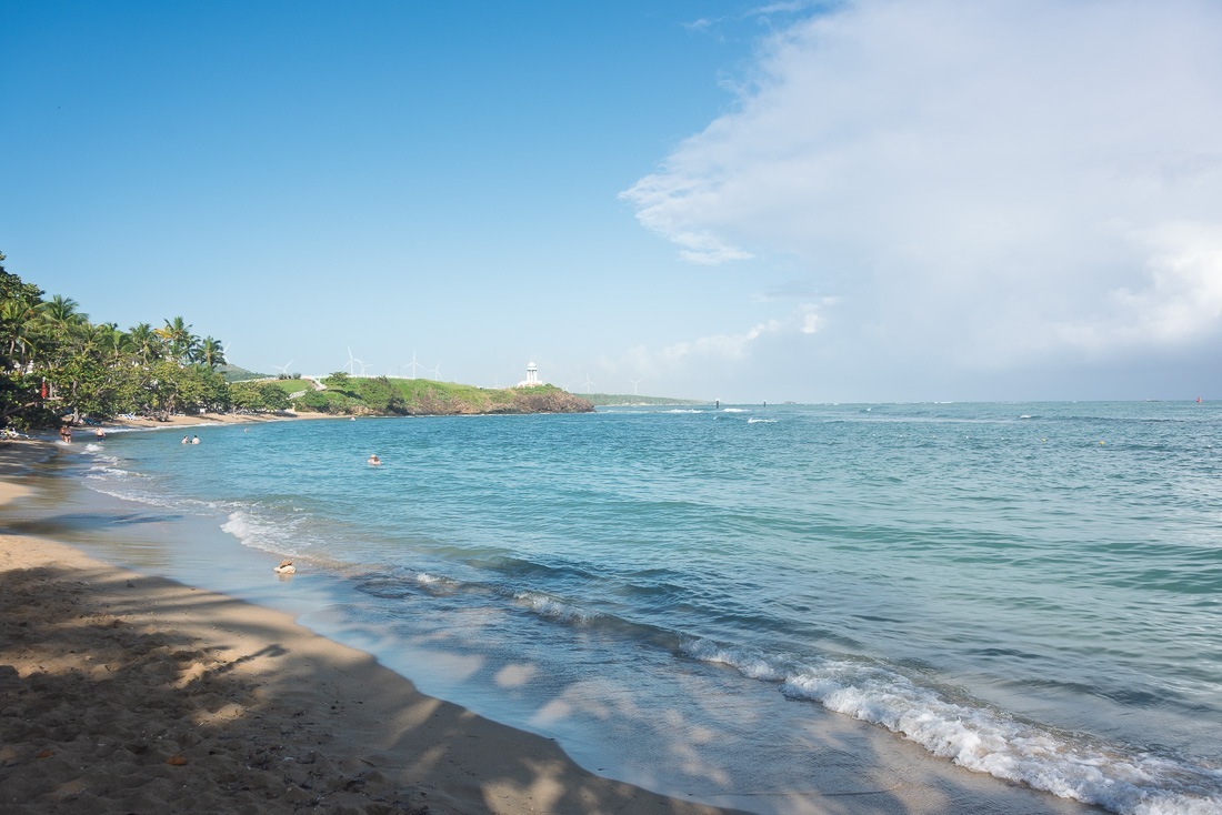 Early morning on the beach