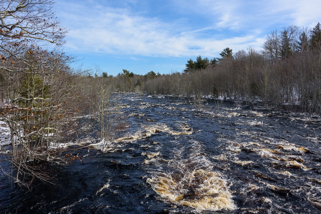 Rapids on the Mersey Rapids on the Mersey