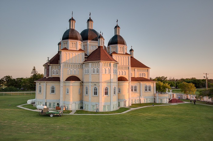 HDR overview of the church HDR overview of the church