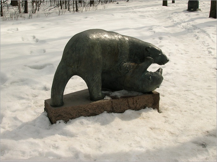 Playing bear cubs Playing bear cubs