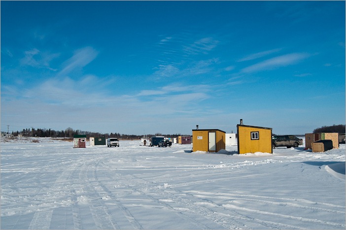 Ice fishing community Ice fishing community