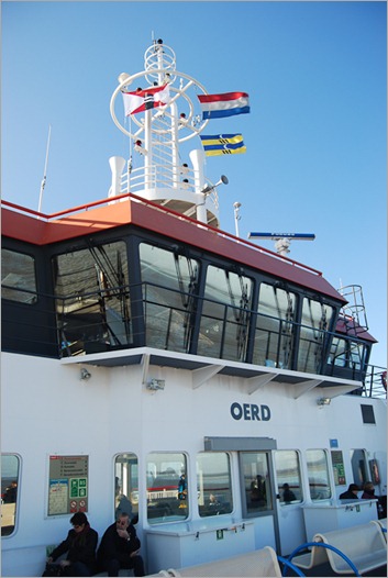 On the ferry “Oerd” On the ferry “Oerd”