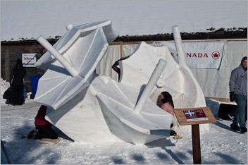 This year’s Snow Sculptures (Quebec) This year’s Snow Sculptures (Quebec)