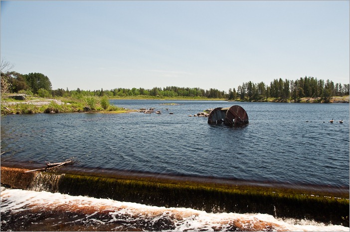 A little dam A little dam