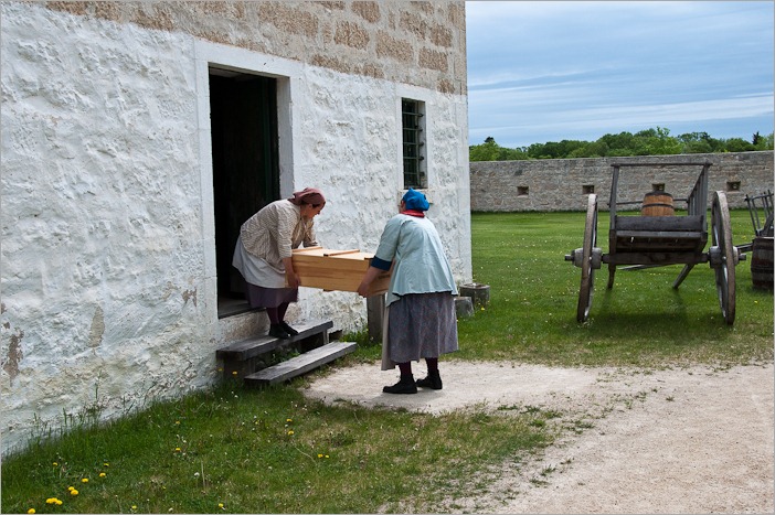 Two “old” ladies and a soap box Two “old” ladies and a soap box