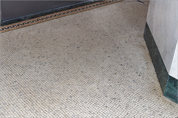 Italian marble on the floor