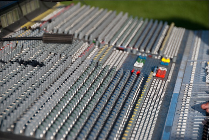 Outdoor mixing Outdoor mixing