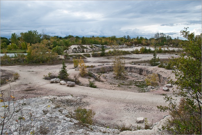 Overview of the quarry of Stonewall Overview of the quarry of Stonewall