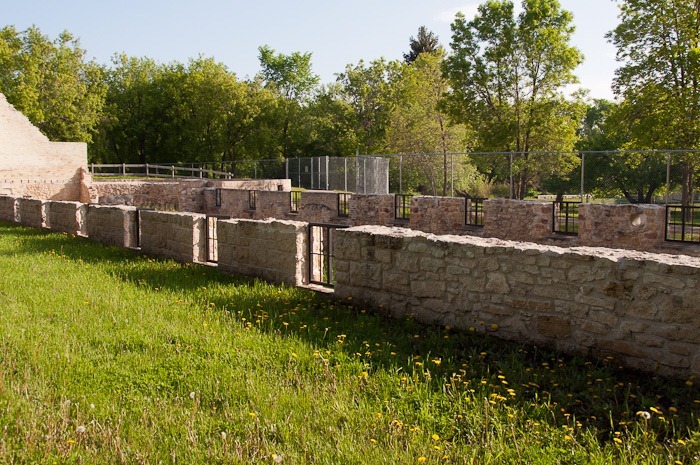 Ruins in the morning Ruins in the morning