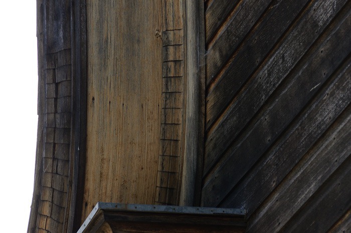 Details of workmanship on the Bohémier House Details of workmanship on the Bohémier House